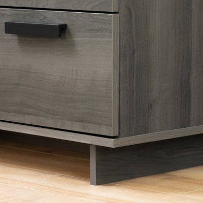 Cavalleri Contemporary 6-Drawer Double Dresser in Gray Maple