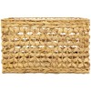 Northlight Set of 3 Diamond Weave Rectangular Water Hyacinth Baskets with Handles 17.75" - 4 of 4