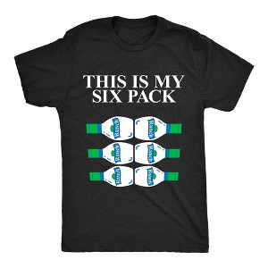 Mens Funny T Shirts This Is My Six Pack Sarcastic Ranch Dressing Lover Tee  For Men - Crazy Dog Men's T Shirt For Foodies Black L : Target