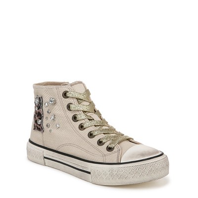 Blowfish Malibu Women's Kimber-Hi Distressed High Top Sneaker