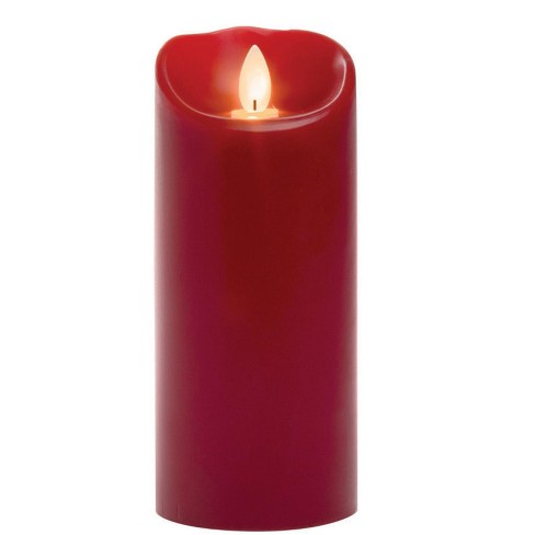 Sullivans Candle Impressions 7" Smooth LED Pillar Candle - image 1 of 1