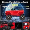 Costway 24V 2 Seater Ride on Car for Kids Licensed Toyota LC250 Ride on Truck with Remote Black/Gray/Navy/Pink/Red - 4 of 4