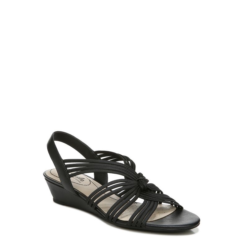 LifeStride Womens Yvette Strappy Wedge Sandals, 1 of 10