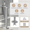 Freestanding Bathtub Faucet, Floor-Mount Tub Filler Chrome,Standing Tub Faucet - 3 of 4