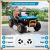 Garvee 24V Kids Ride On Dump Truck, 2-Seater Electric UTV with Remote Control, 4x35W Motors, Shovel, Music, Lights & Bluetooth - 3 of 4