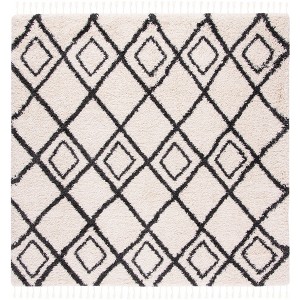 Moroccan Fringe Shag MFG244 Power Loomed Indoor Rugs - Safavieh - 1 of 4