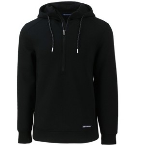 Cutter & Buck Roam Eco Half Zip Recycled Mens Hooded Pullover - 1 of 2