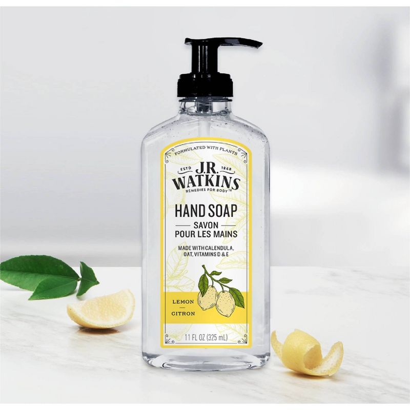 J.R. Watkins Lemon Liquid Hand Soap - 11 fl oz, 4 of 7