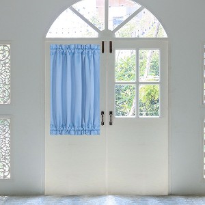 PiccoCasa Blackout Sliding Window Door Single Panel Darkening Curtains Panel - 1 of 4