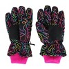 CTM Kids' Print Design Winter Ski Gloves by Wootie - 3 of 3