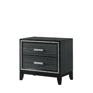 NicBex Nightstand with Drawers,Side Table with Metal Handles and Elegant Finish,Modern Bedside Table for Bedroom,Living Room - 1 of 4