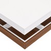 CAVINAS Coffee Tables for Living Room Square 360°Rotating Coffee Table Modern Center Table with 2 Drawers, Swivel Tabletop and Storage for Apartment - 3 of 4