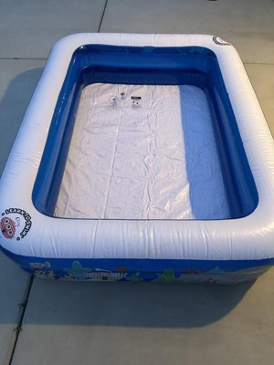 Poolmaster 53" X 16" Inflatable Kiddie Swimming Pool For Big Fun Summer ...