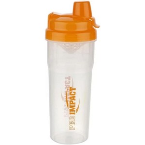 Amber Fight Gear Mini Shaker Glass with Black Cap, Premium Protein Shaker, Leak-Proof, Easy to Carry, Ideal for Gym Enthusiasts and Athletes, Orange - 1 of 1