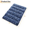Floral Floor Mattress Japanese Style Floral Print Futon Mattress, Portable Floor Bed Mattress Roll Up Mattress for Camping RV Travel Guest Room - 2 of 4