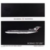 Boeing 727-200 Commercial Aircraft "Guardia Nacional" Gray and White "Gemini 200" 1/200 Die Cast Model Airplane by GeminiJets - 3 of 3
