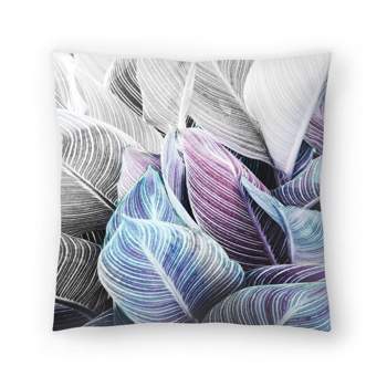 Large Leaf Study Iii By Modern Tropical 20 X 20 Throw Pillow - Americanflat  : Target
