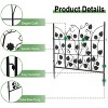 Artloge 5PCS Heavy Duty Metal RustProof Garden Panels Outdoor Yard Backyard Border Edging Fence for Landscaping Animal Barrier - 4 of 4