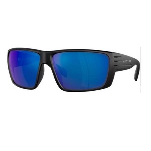 Native - Griz Unisex Polarized Sunglasses - Matte Black Frame - Blue Lens - 1 of 1