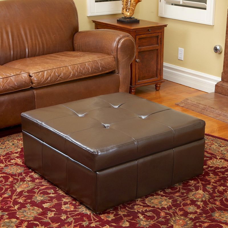 Chatsworth Storage Ottoman - Christopher Knight Home, 5 of 6