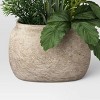 Artificial Herb Dish Garden in Pot Green/Purple - Threshold™ designed with Studio McGee - 4 of 4