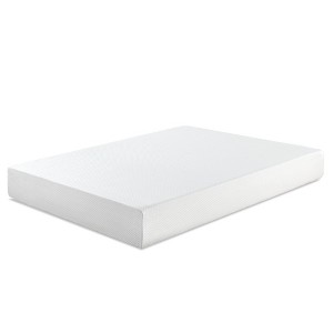 NicBex 8 Inch Gel Memory Foam and Green Tea Mattress for a Cool Sleep,Fiberglass Free,Medium Feel Mattresses,White - 1 of 4