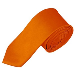 Men's Solid Color Skinny 2 Inch Wide And 57 Inch Long Neckties - 1 of 4