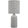Donnford Ceramic Table Lamp Gray - Signature Design by Ashley - 2 of 3