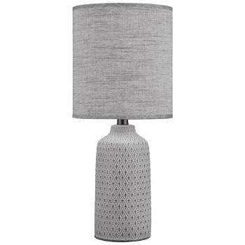 Donnford Ceramic Table Lamp Gray - Signature Design by Ashley