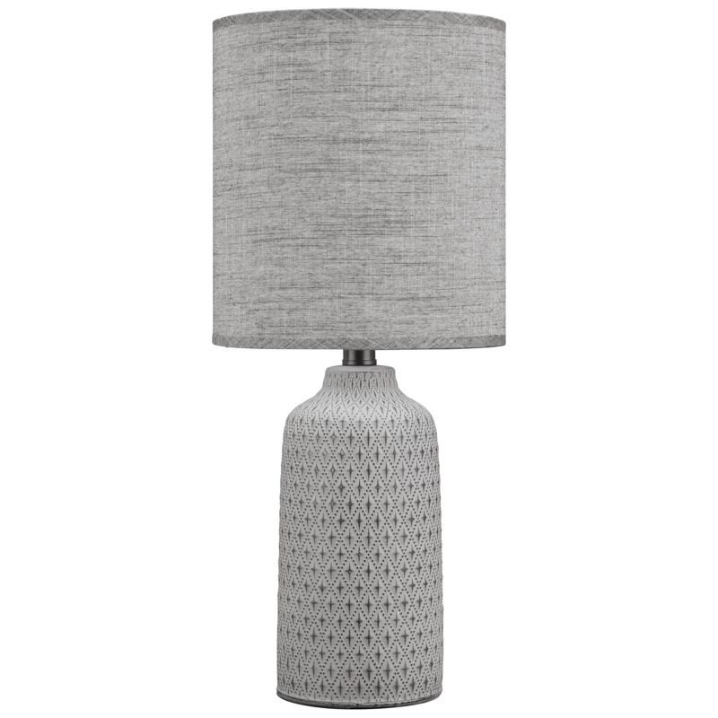 Donnford Ceramic Table Lamp Gray - Signature Design by Ashley, 1 of 4