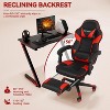 ELECWISH Racing Style High Back Computer Chair with Footrest Headrest and Lumbar Support - 4 of 4