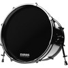 EVANS EQ3 Black Resonant Bass Drum Head - 3 of 3