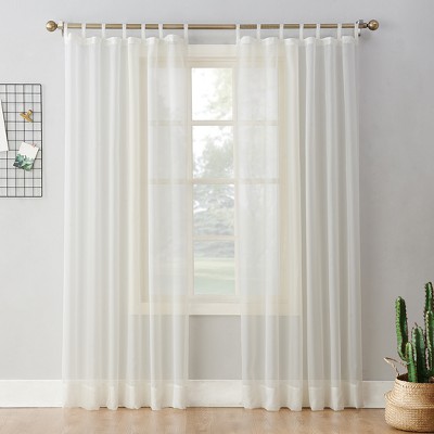 Emily Sheer Voile Tab Top Curtain Panel - No. 918 : Target