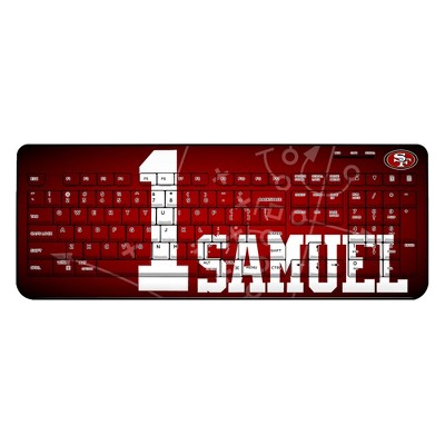 NFL San Francisco 49ers Players Game Tactic Wireless USB Keyboard