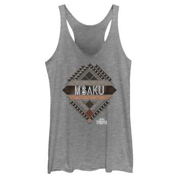 Women's Black Panther: Wakanda Forever My Enemies Call Me Namor Animated Racerback  Tank Top - Gray Heather - X Small : Target