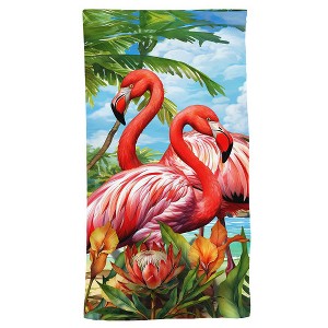 Briarwood Lane Summer Hand Towel 26x18 Flamingo Pair For Summer Hand Towel - 1 of 3