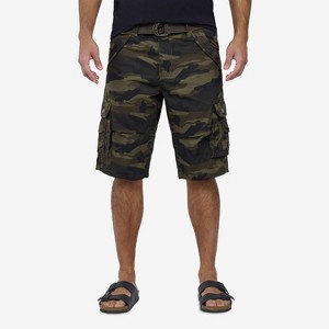 X RAY Men's Classic Fit 12.5" Inseam Knee Length Cargo Shorts (Big & Tall) - 1 of 4