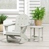 WestinTrends 2-Piece Set Outdoor Adirondack Rocking Chair with Side Table - 2 of 2