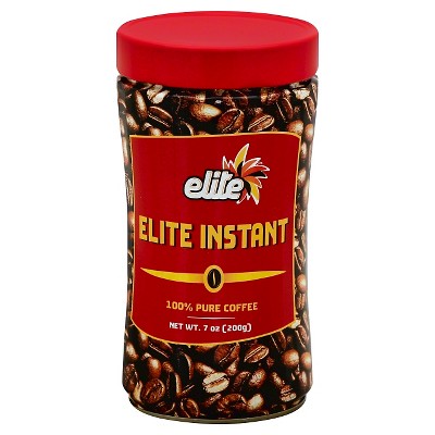 Elite Instant 100% Pure Coffee Medium Roast - 7.05oz