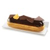 Silikomart White Rectangular Dessert Plate, 5.5" x 1.6" - Pack of 100 - 2 of 2