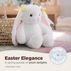 Bearington Lilly The Bunny Stuffed Animal, 14 Inch Plush White Bunny - 3 of 4