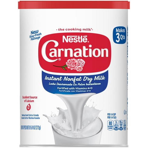 Nestle Carnation Instant Nonfat Dry Milk - 9.6oz : Target