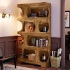 Tribesigns 71" Tall Bookcase, 4-Tier S-Shaped Decorative Bookshelf, Modern Freestanding Display Shelves for Home Office, Living Room - 4 of 4