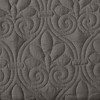 NicBex 3 Pcs Comforter Set Bedding Split Corner Pleated Quilted Bedspread Quilt Set 1 Bedspread, 2 Pillow Shams, Machine Washable - 4 of 4
