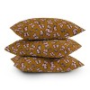 Little Arrow Design Co. Monarch Butterflies Outdoor Throw Pillow Pink/Brown - Deny Designs - 3 of 3