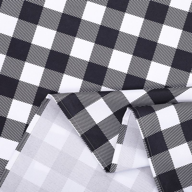 Buffalo Checkered Tablecloth, Water Resistant 200GSM Fabric Table Cloth Cover for Dining Tables, 5 of 7