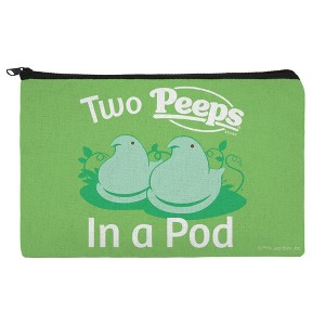 Two Peeps In A Pod Makeup Cosmetic Bag Organizer Pouch - 1 of 4