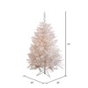 Vickerman Sparkle White Spruce Artificial Christmas Tree - image 3 of 4