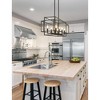 Z-Lite Titania 8 - Light Chandelier in  Matte Black - 2 of 4
