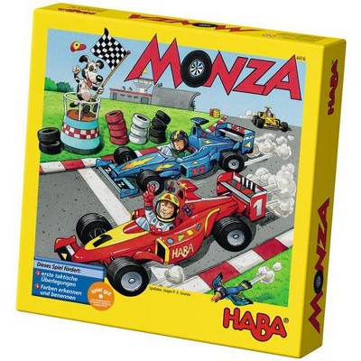 HABA Monza - A Car Racing Beginner's Board Game